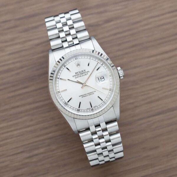 Rolex Datejust 16234 Silver Box & papers
