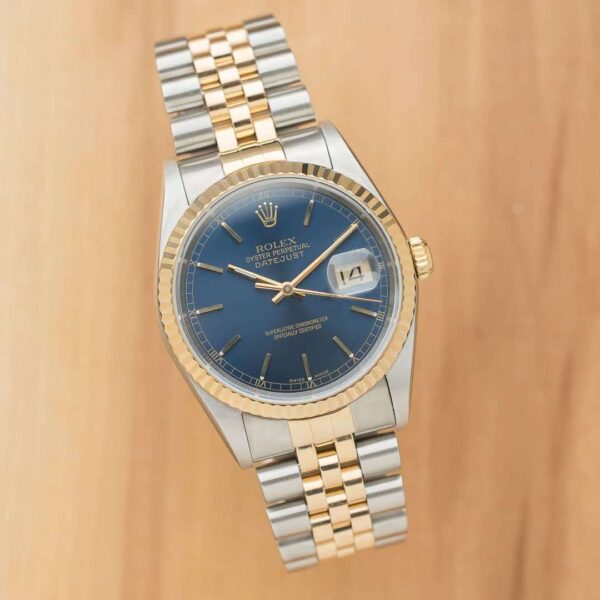 Rolex Datejust 16233 Bleu.