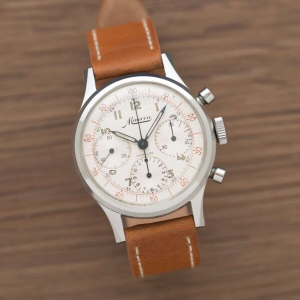 Minerva Chronograph Tri-Compax VD712