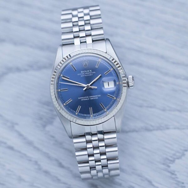 Rolex Datejust 1601 Blue Sigma