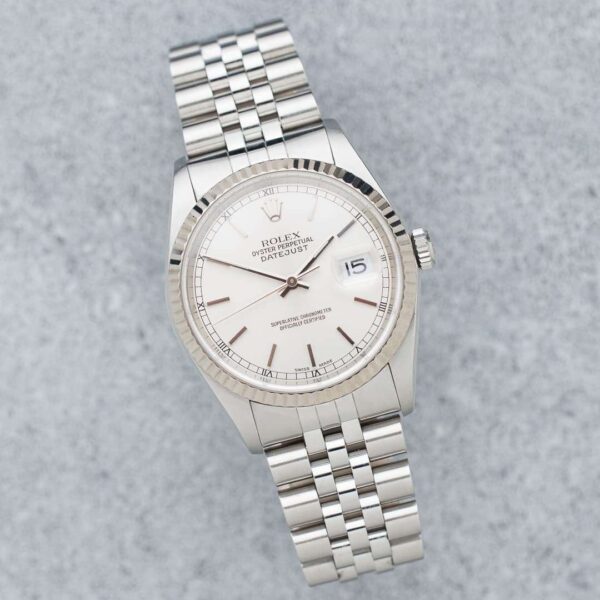Rolex Datejust 16234 Silver Box & Papers