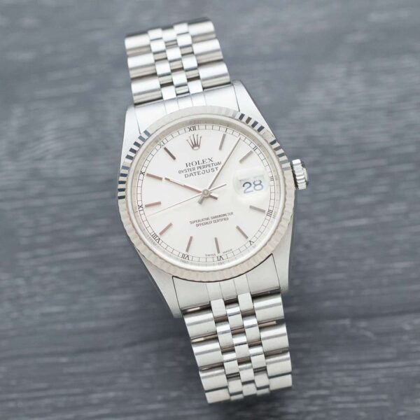 Rolex Datejust 16234 Silver Box & Papers